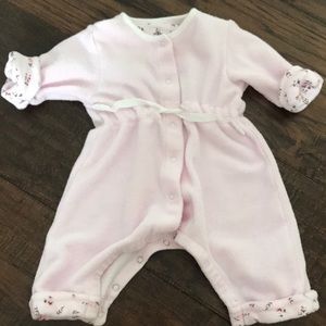 Petit Bateau Girls 1 Month Light pink